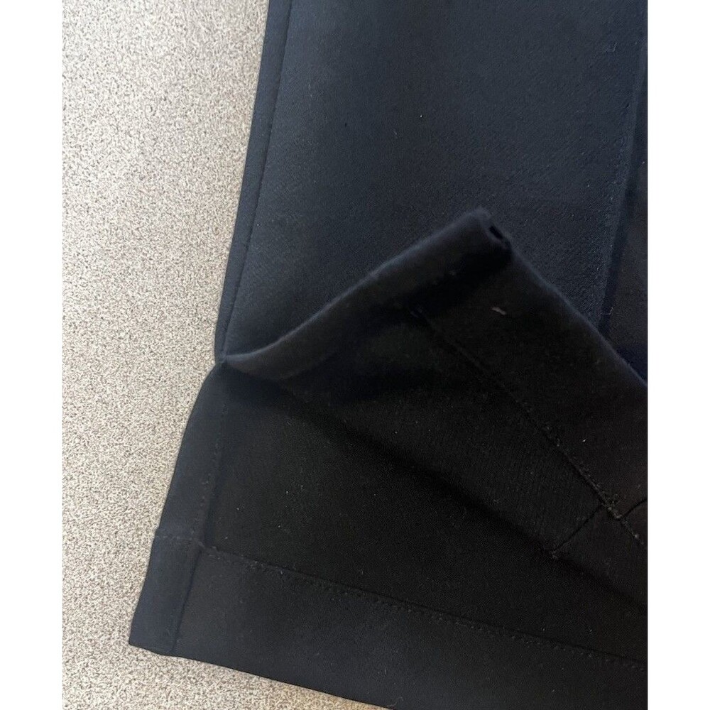 Vince Black Knee Length Stretch Cotton Blend Knit Short NWT $245 Size 8 - Picture 3 of 10
